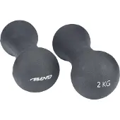 Avento 2kg Weight 2 Units Dumbbell Gris 2 kg