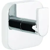 TESA Elegaant Crochet porte-serviette en métal, Chrome, pose facile sans perçage (40434-00000-00)