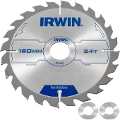 Irwin lame de scie circulaire 180 x 30 mm x 24T ATB IRW1897195