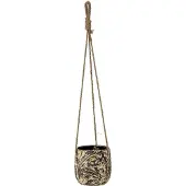 Bloomingville Moghis Pot De Fleurs | Suspendu | Marron | Grès | 82057643