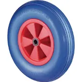 BS Rollen BS Roues roue polyuréthane bleu roulement à rouleaux 260 mm 160 kg - D16.260
