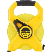 Stanley Mesure longue avec poignée et ruban fibre de verre - 2-34-795 - 60m x 12,7mm