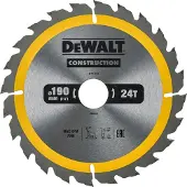 DeWalt Lame de scie pour Bois 190 x 30 x 1,8 mm (24T)