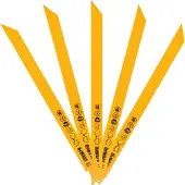 Dewalt DT2355 Lames scie sabre - 305 - 1,8/2,5 mm Fonte/Fiberglass/Caoutchouc (5pce.)