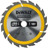 DeWalt Dt1933-qz 165x20 Mm Wood Circular Saw Disc Argenté