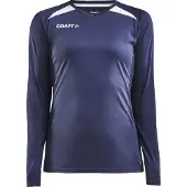 Craft T-shirt de Tennis Craft Women Pro Control Impact LS Tee W Navy White-L