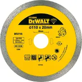 Dewalt Dt3715-qz Diamond Cutting Disc 110x20 Mm Clair