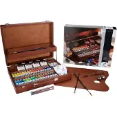 Van Gogh Coffret de peinture - - Superior Huile super-fine - 32 tubes - Accessoires inclus - Multicolore