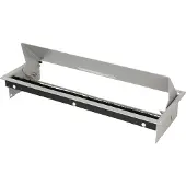 Bachmann CONI built-in frame long - Boîtier de montage aligné pour bloc multiprises - gris argenté, RAL 9006 (338.0205)
