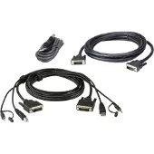 Aten CABLE KIT DUAL DVI-Dd/USB/SP L:3M