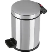 Hailo Tret-Kosmetikeimer Solid S 4 Liter Ø18cm Edelstahl