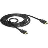 DeLOCK 85508 Kabel DP 1.2 -> DP St/St 1.5m schwarz 4K 60Hz