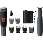 Philips Series 5000 MG5720/90 - Multigroom 9 accessoires 10 en 1, visage, cheveux et corps