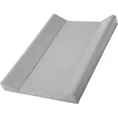 Rotho Babydesign - 200990168 - MATELAS À LANGER BORD LUXE - GRIS CLAIR - 70 X 49,5 X 6,5 CM