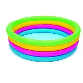 Bestway piscine arc en ciel 4 boudins - ø 157 x h 46 cm