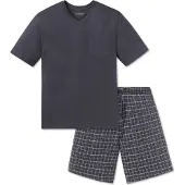 Schiesser Pyjama Schiesser Homme 159636 Anthracite-Taille 62