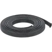 DeLOCK Manchon tressé extensible 10 m x 12 mm Noir - Delock