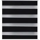 vidaXL Store enrouleur tamisant 120 x 230 cm noir