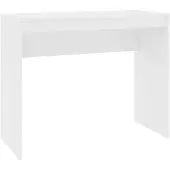 vidaXL Bureau Blanc 90x40x72 cm Bois d'ingénierie