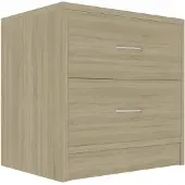 vidaXL Table de chevet Chêne sonoma 40x30x40 cm Bois d'ingénierie