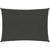 vidaXL Voile d'ombrage HDPE 2x3,5 m Anthracite