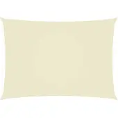 vidaXL Voile de parasol tissu oxford rectangulaire 5x7 m crème