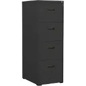 vidaXL Classeur Anthracite 46x62x133 cm Acier