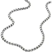 Fossil Chaîne argent