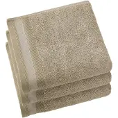 De Witte Lietaer Serviette De Witte Lietaer Contessa Taupe (50 x 100 cm) (Lot de 3)