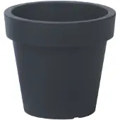 Prosperplast Pot De Fleurs 29,3 Cm Lofly Rond Anthracite
