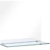 vidaXL Miroir mural avec étagère 30x30 cm Verre trempé