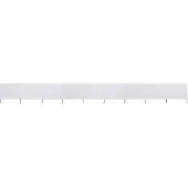 vidaXL Tissu brise-vent 9 pièces 1200 x 160 cm blanc sable
