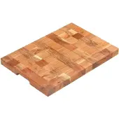 vidaXL Planche à découper 50x34x3,8 cm Bois d'acacia massif