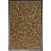 vidaXL Paillasson lavable Marron 40x60 cm