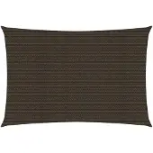 vidaXL Voile d'ombrage 160 g/m² Marron 2x4,5 m PEHD