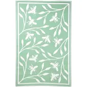 Esschert Design Tapis d'extérieur 182x122 cm Motif d'abeille