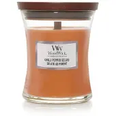 Woodwick Chilli Pepper Gelato bougie parfumée avec mèche en bois 275 g