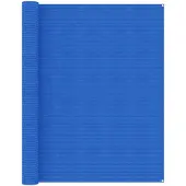 vidaXL Tapis de tente 250x500 cm Bleu