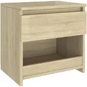 vidaXL Table de chevet Chêne sonoma 40x30x39 cm Bois d’ingénierie