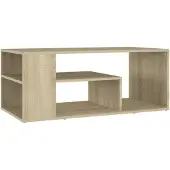 vidaXL Table basse Sonoma Oak 100x50x40 cm Bois reconstitué