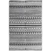 vidaXL Tapis d'extérieur ARAKIL Noir 160x230 cm PP