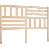 vidaXL Tête de lit 126x4x100 cm Bois massif de pin