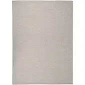 vidaXL Tapis à tissage plat d'extérieur 200x280 cm gris clair