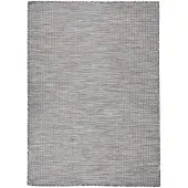 vidaXL Tapis à tissage plat d'extérieur 200x280 cm Marron et bleu