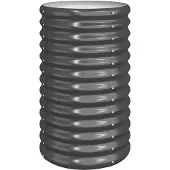 vidaXL Jardinière Acier galvanisé 40x40x68 cm Anthracite