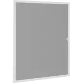 vidaXL Moustiquaire pour fenêtre Blanc 100x120 cm