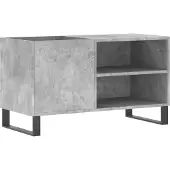 vidaXL Armoire à panneaux gris béton 85x38x48 cm Bois composite