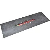 vidaXL Tapis de cuisine lavable Poivre 60x180 cm