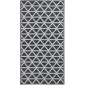vidaXL Tapis d'extérieur ARAKIL Noir 190x290 cm PP