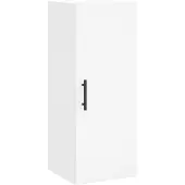 vidaXL Armoire murale blanc 34,5x34x90 cm